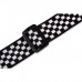 Ремінь для гітари Levy's Print Series Guitar Strap Black And White Checkers (MP-28)