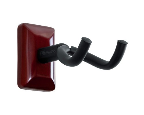 Тримач для гітари Gator Frameworks Wall Mount Guitar Hanger Cherry (GFW-GTR-HNGRCHR)