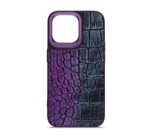 Чохол до мобільного телефона Harder Glamorous Croco Apple iPhone 15 Pro Max Dark Purple (ARM76767)