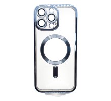 Чохол до мобільного телефона BeCover TPU Chrome Case (MagSafe) для Apple iPhone 16 Pro Sierra Blue (712082)