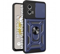 Чохол до мобільного телефона BeCover Military Motorola Moto G24/G24 Power Blue (710723)