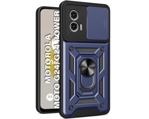 Чохол до мобільного телефона BeCover Military Motorola Moto G24/G24 Power Blue (710723)
