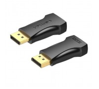 Перехідник DisplayPor M to HDMI F v.2.0 4K 60Hz PVC Vention (HBPB0)