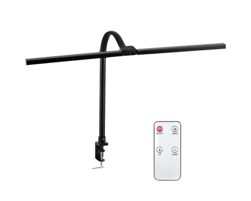Настільна лампа Mealux Black з пультом (DL-1025 + remote Black)
