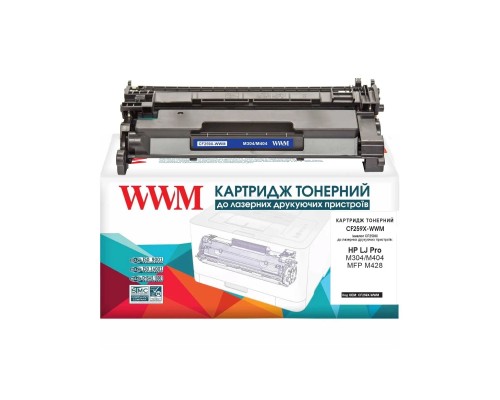 Картридж WWM HP LJ Pro M304/M404/MFP M428 CF259X Black 10K (CF259X-WWM)