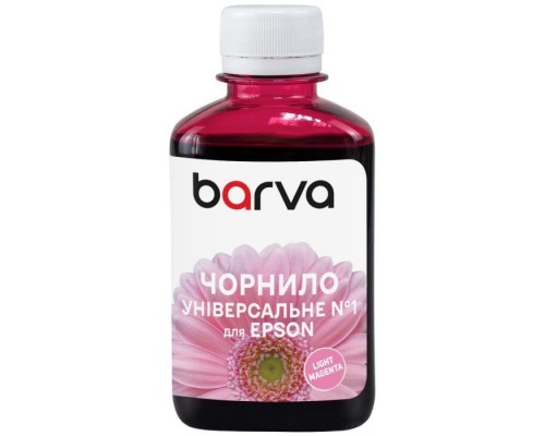 Чорнило Barva Epson universal 1, water-soluble, 180г, light magenta (EU1-750)