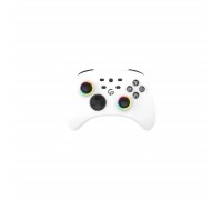 Геймпад GamePro GPX13W 2.4G/BT 5.1/USB/PC/iOS/Android RGB White (GPX13W)