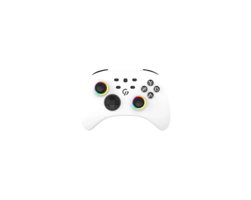 Геймпад GamePro GPX13W 2.4G/BT 5.1/USB/PC/iOS/Android RGB White (GPX13W)