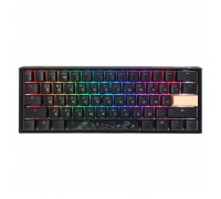 Клавіатура Ducky One 3 Mini Cherry MX Red RGB UA USB Black (DKON2161ST-RUAPXCLAWSC1)