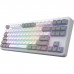 Клавіатура Hator Rockfall 3 Mecha TKL QMK/VIA Orange Wireless White (HTK851UA)