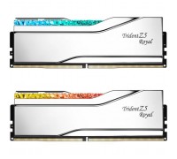 Модуль пам'яті для комп'ютера DDR5 32GB (2x16GB) 7200 MHz Trident Z5 Royal Silver G.Skill (F5-7200J3445G16GX2-TR5S)