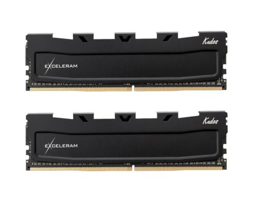 Модуль пам'яті для комп'ютера DDR5 32GB (2x16GB) 6000 MHz Black Kudos eXceleram (EK50320602836CD)