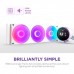 Система рідинного охолодження NZXT Kraken Elite RGB 360mm AIO (RL-KR36E-W2)