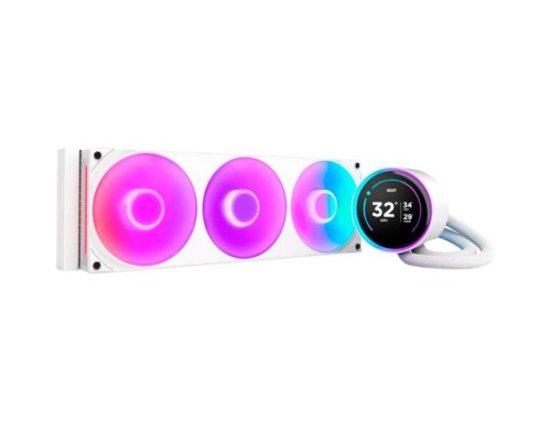 Система рідинного охолодження NZXT Kraken Elite RGB 360mm AIO (RL-KR36E-W2)