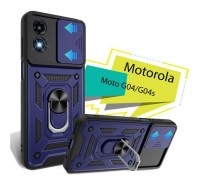 Чохол до мобільного телефона BeCover Military Motorola Moto G04/G04s Blue (713063)