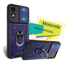 Чохол до мобільного телефона BeCover Military Motorola Moto G04/G04s Blue (713063)