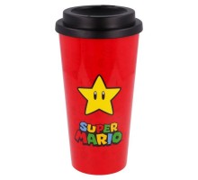 Термокружка Stor Super Mario - Star, Double Walled Coffee Tumbler 520 ml (Stor-01379)