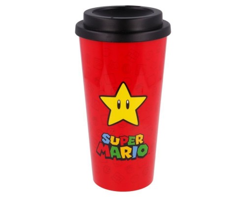 Термокружка Stor Super Mario - Star, Double Walled Coffee Tumbler 520 ml (Stor-01379)
