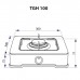 Настільна плита Minola TGH 100 BR