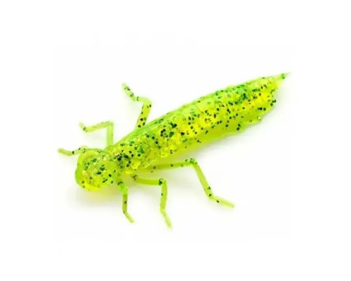 Силікон рибальський FishUP Dragonfly 0.75" 026 - Flo Chartreuse/Green (12шт/уп) (1864.04.68)
