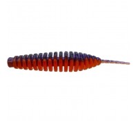 Силікон рибальський FishUP Tanta 2.5" 207 - Dark Violet/Orange (8шт/уп) (1864.14.54)