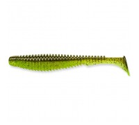 Силікон рибальський FishUP U-Shad 3" 204 - Green Pumpkin/Chartreuse (9шт/уп) (1864.15.15)