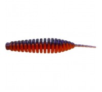 Силікон рибальський FishUP Tanta 3" 207 - Dark Violet/Orange (6шт/уп) (1862.00.22)