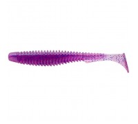 Силікон рибальський FishUP U-Shad 4" 015 - Violet/Blue (8шт/уп) (1862.03.06)