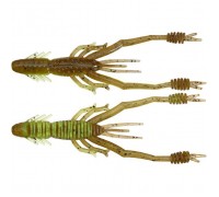 Силікон рибальський Reins Ring Shrimp 4" B08 Green Pumpkin Chart Melon (6 шт/уп.) (1552.09.14)