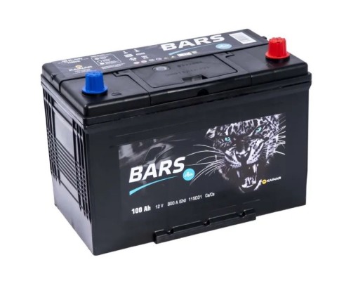 Акумулятор автомобільний Bars 100Ah ASIA Ев (-/+) (800EN)