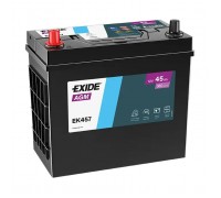 Акумулятор автомобільний EXIDE START-STOP AGM 45Ah ASIA (+/-) ТК (380EN) (EK457)