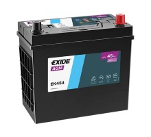 Акумулятор автомобільний EXIDE START-STOP AGM 45Ah ASIA Ев (-/+) (380EN) (EK454)