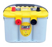 Акумулятор автомобільний Optima YellowTop AGM 55Ah (+/-) (765EN) (814254000)