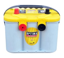 Акумулятор автомобільний Optima YellowTop AGM 55Ah (+/-) (765EN) (814254000)