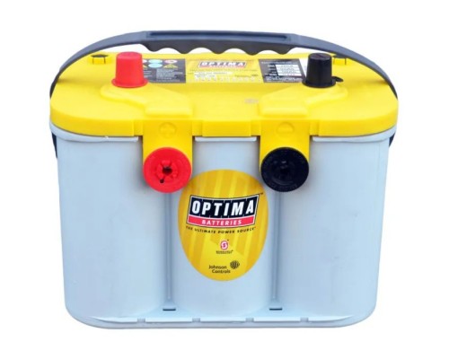 Акумулятор автомобільний Optima YellowTop AGM 55Ah (+/-) (765EN) (814254000)