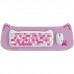 Комплект Canyon HSET-W6 Kitty Edition Wireless UA Pink (CNS-HSETW6PK)