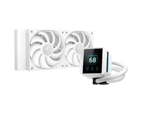 Система рідинного охолодження Deepcool Mystique 240 White (R-LX240-WHDSNMP-G-1)
