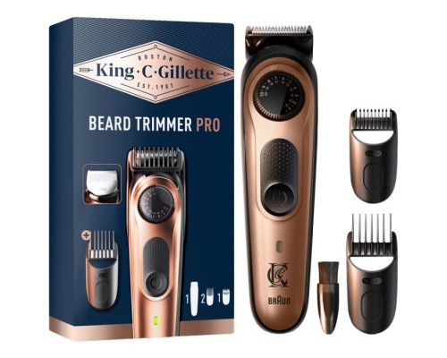 Тример Gillette King C. Beard Trimmer Pro Для бороди (8700216659659)