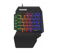 Клавіатура Maxxter KBG-OH-01B-UA USB UA Black (KBG-OH-01B-UA)