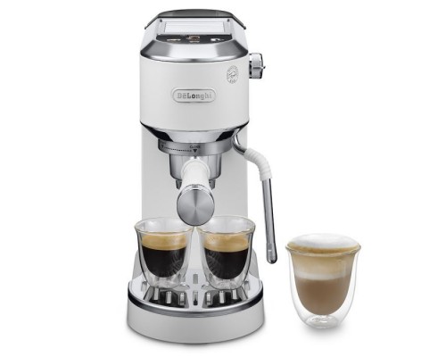 Ріжкова кавоварка еспресо DeLonghi EC 890.WI