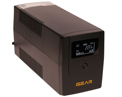 Пристрій безперебійного живлення GEAR GU-800PLCD