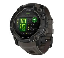 Смарт-годинник Garmin Instinct 3, 50mm, AMOLED, Black Bezel with Charcoal Band, GPS смарт-годинник (010-03020-00)