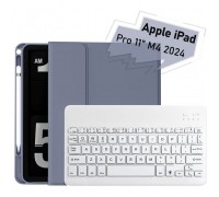 Чохол до планшета BeCover with keyboard Apple iPad Pro 11" M4 2024 Purple (713002)