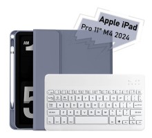 Чохол до планшета BeCover with keyboard Apple iPad Pro 11" M4 2024 Purple (713002)