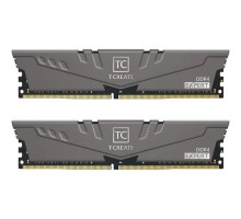Модуль пам'яті для комп'ютера DDR4 16GB (2x8GB) 3200 MHz T-Create Expert Gray Team (TTCED416G3200HC16FDC01)