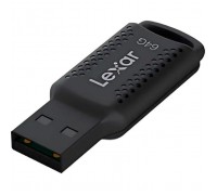 USB флеш накопичувач Lexar 64GB JumpDrive V400 Black USB 3.0 (LJDV400064G-BNBNG)