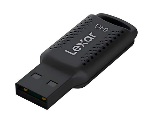USB флеш накопичувач Lexar 64GB JumpDrive V400 Black USB 3.0 (LJDV400064G-BNBNG)