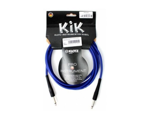Інструментальний кабель Klotz KIK Instrument Cable Blue 3 m (228224)