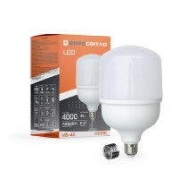 Лампочка Євросвітло 40Вт 6400К (VIS-40-E40/E27)