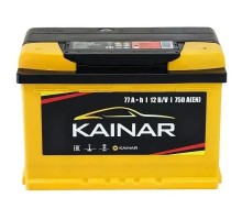 Акумулятор автомобільний KAINAR STANDART 77Ah Ев (-/+) (750EN) (077 260)